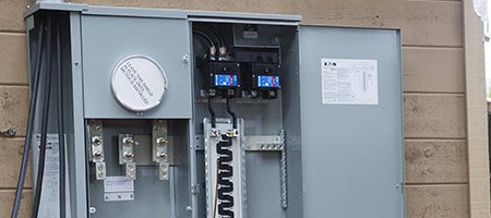 new residential electrial panel box repairs